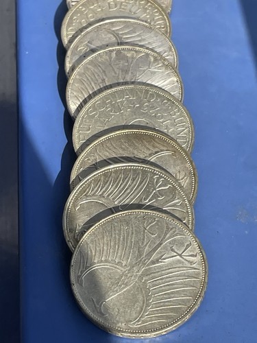 Silbermünzen 5 deutsche - 8, –
