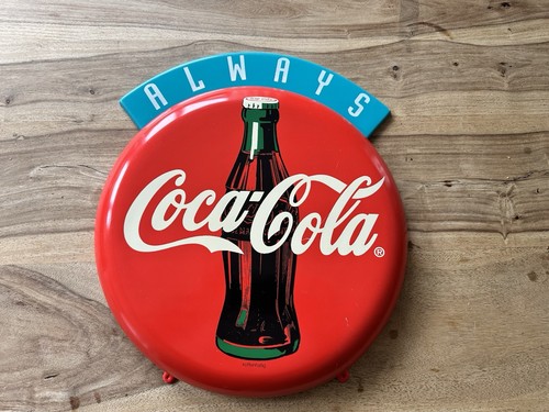 Coca cola vintage werbeschild - coca,