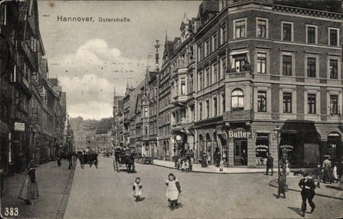 Hannover osterstraße - ak, hannover,