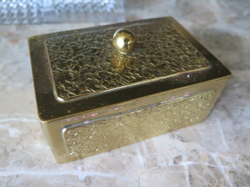 Alte messing schatulle schmuck - alte,