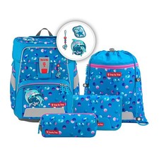 Schulranzen Mädchen Step by Step SPACE Dolphin Finja 5-teiliges Set Schultasche