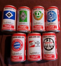 Coca-Cola Bundesliga Kollektion 94/95 - 7 Dosen