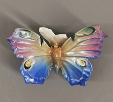 9140249-d Porzellanfigur Schmetterling Ens Thüringen bunt grüne Mühlenmarke