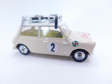 CORGI TOYS *  MORRIS MINI COOPER * RALLYE MONTE CARLO * 1:43 * CODE 3 * UNIKAT