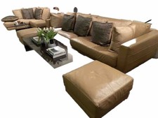 Sitzhocker Leder a la Minotti