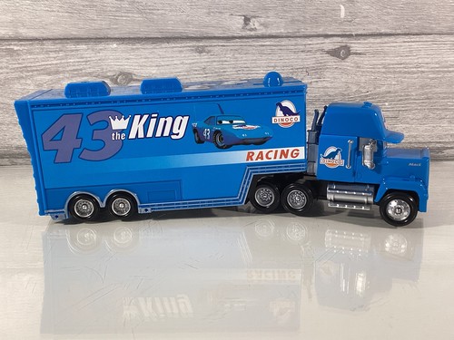 Blue mack lorry truck - blue,