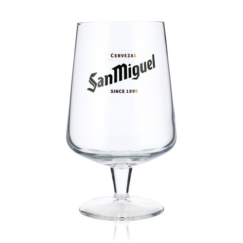 San miguel bier - san, glas