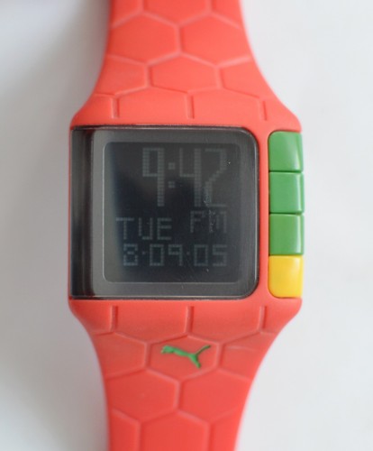 Puma digitaluhr rot silikon - digitaluhr,