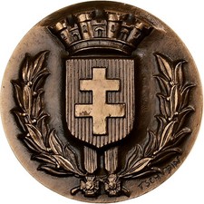 Frankreich, Medaille, Ville de