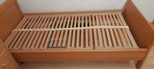 Seniorenbett buche mit - seniorenbett,