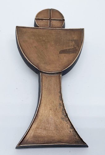 Bronze relief kelch becher - kelch,