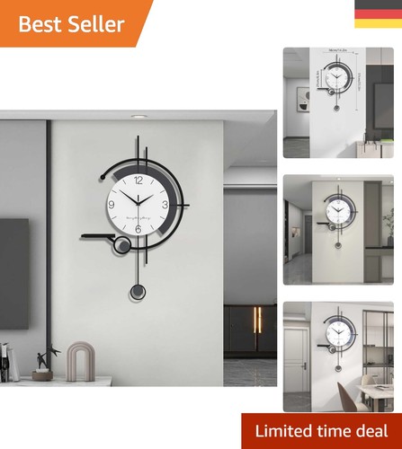 Minimalistische wanduhr mit - wanduhr,