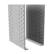 Gerberverbinder Pfettenverbinder Balkenverbinder Lochblech 2-teilig verzinkt