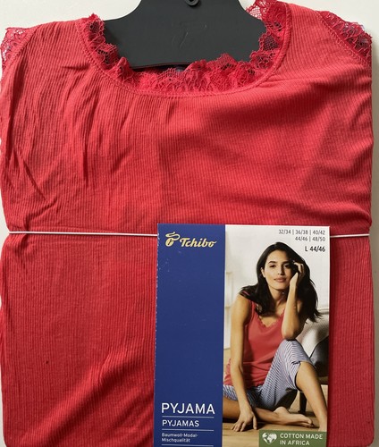 Damen pyjama schlafanzug l - damen,