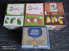 Panini Dispays WM WC 2018 2010 und EM EURO 2008 Grün und Rot Ovp 4 Displays ⚽?️