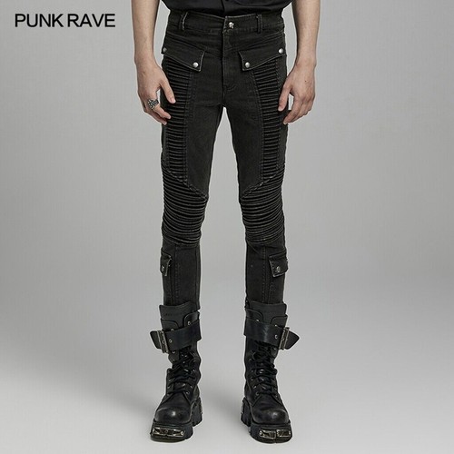 Punk rave men - punk, black