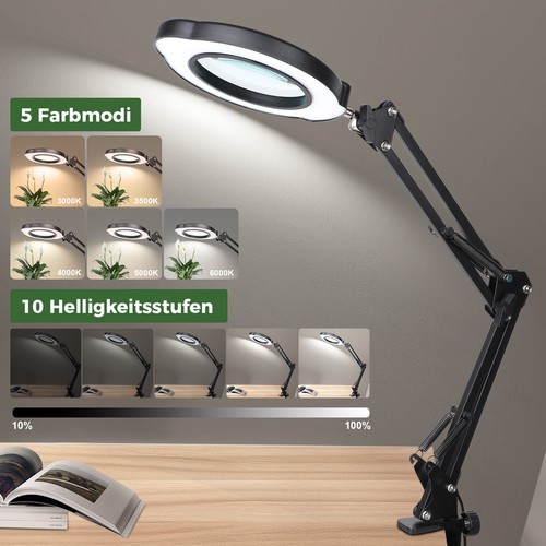 Led klemmleuchte 10x - led,
