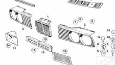 Original bmw e30 ziergitter - e30,