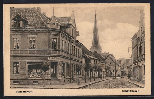 Sandersleben schloßstraße - sandersleben,,