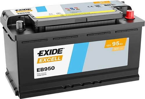 Exide eb950 excell 12v 95ah - eb950,