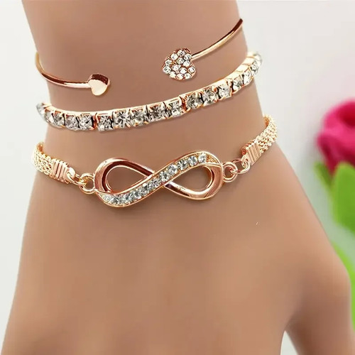 3er set armbänder - 3er,