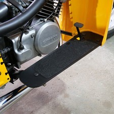 Simson Schwalbe Trittbretter Set + Befestigungsmaterial Kr51 KR50 Stahl Fußraste