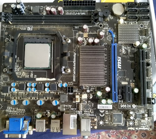 Bundle msi 760gm p23 - bundle, (fx)