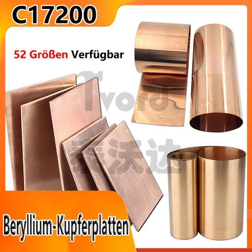 Beryllium kupferplatten dicke - beryllium-kupferplatten,