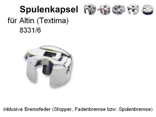 Spulenkapsel für altin 8331 - für,