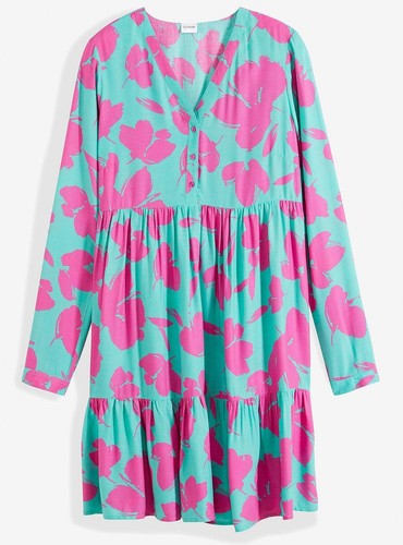 Bedrucktes tunika kleid 36 - gr.,