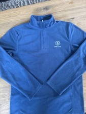 Bogner Fire+Ice Microfleece Second Layer Herren Gr. 46 Blau Top