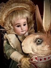 Rarität! Antike Puppe vor