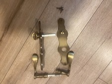 Türgriff WC Messing brüniert Türdrücker Türbeschlag Drückergarnitur