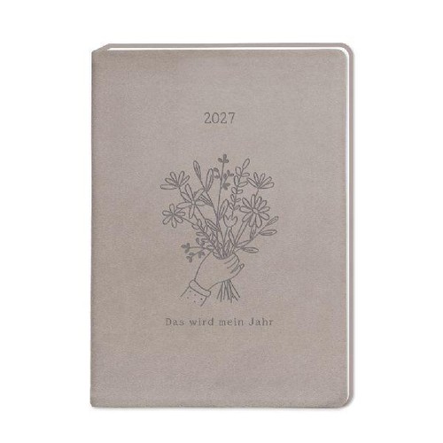 Terminplaner lederlook 2027 - terminplaner,