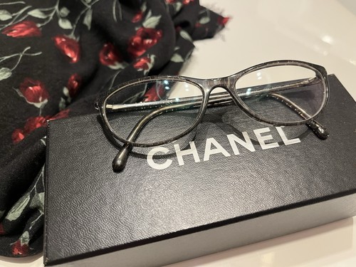 Chanel brillengestell mit etui - mit,