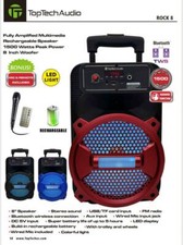 8" Bluetooth 1500 Watts