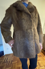 Echt Pelz Vintage Pelzmantel damen Nutria Gr S-M schick Jacke