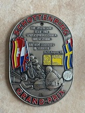 Plakette Schottenring Grand Prix 1997 Historische Motorräder ADAC Schotten