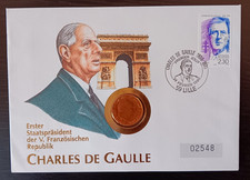 Numisbrief 1990 Frankreich