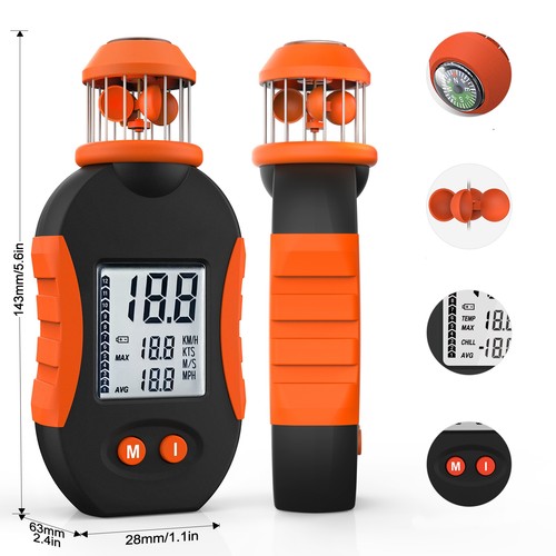 Handheld windmesser digital - handheld,