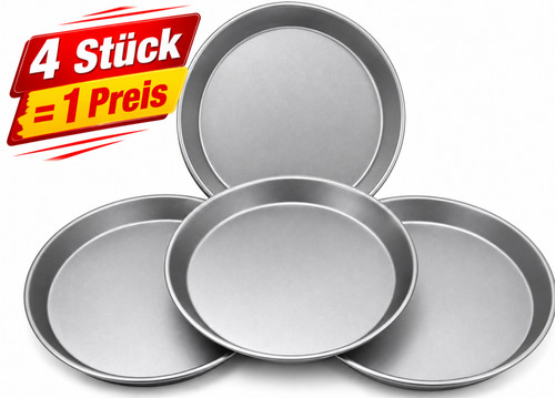 4er set pizzaform pizzablech - pizzaform,