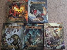 Pathfinder 2e Paperbacks (Bestiaries, Advanced Player, Core)