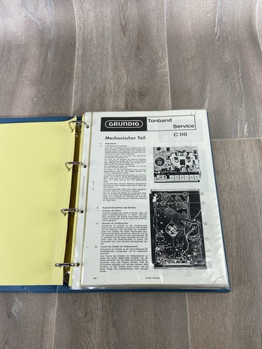 Grundig service manual ordner - service,