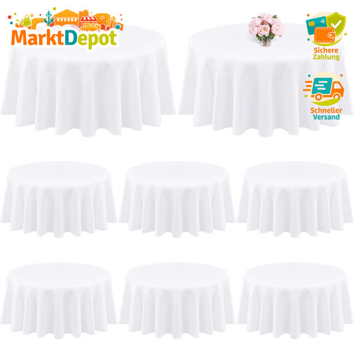 Tischdecke rund polyester - tischdecke,