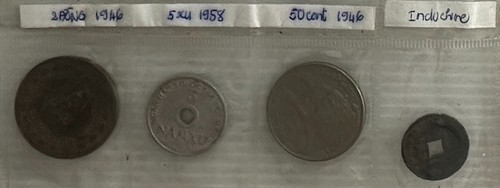 Indochina münzen 1946 - indochina,