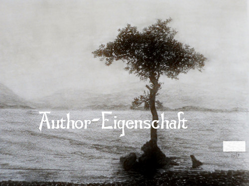 Baum durch den see - baum,