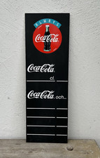 Coca Cola seltene Reklame Werbetafel 90er (Schweden) 25 x 75 cm