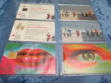 6  Telefonkarten  a  50 DM 