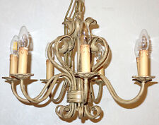 Hochwertige Koch und Söhne Kunstschmiedeeisen Deckenlampe 7 Flammig