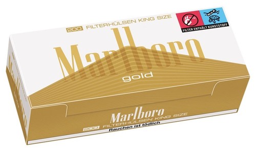 Marlboro gold hülsen - marlboro,